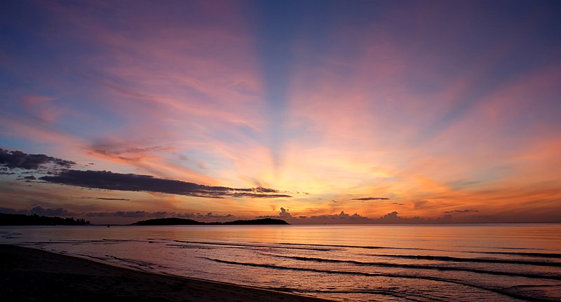 File:Sunrise thailand ko samui.jpg