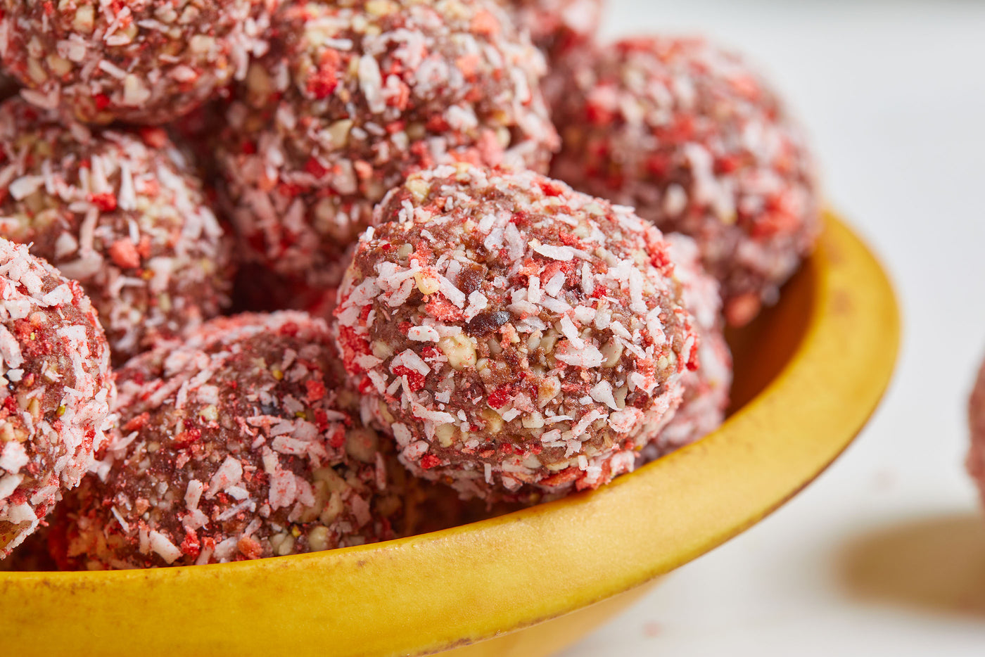 Chocolate Berry Bliss Energy Bites Recipe