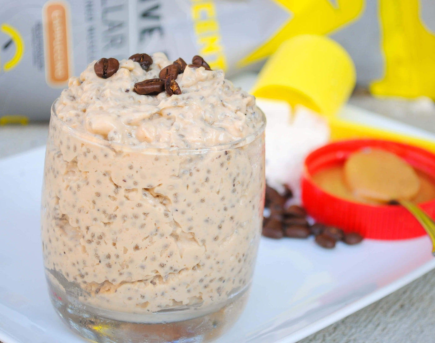 Cappuccino Peanut Butter Protein Powder Pudding Recipe