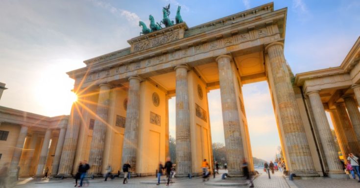 Go Berlin Pass Review - picture of Brandenburg Gate at sunset