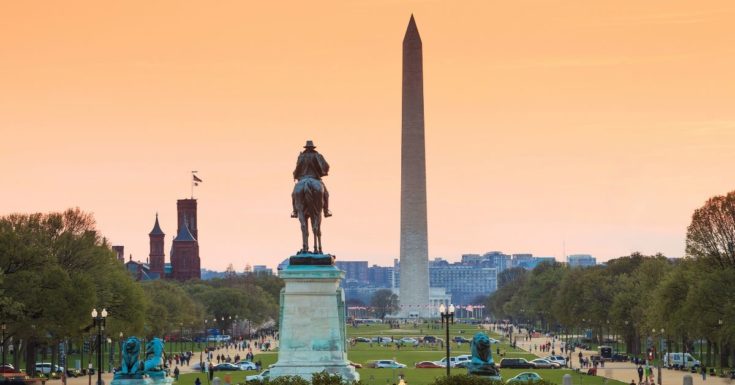 Go Washington DC Pass Review - picture of Washington Monument at Sunset