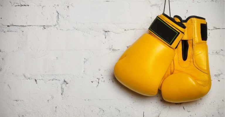 Mint vs Quicken - picture of yellow boxing gloves