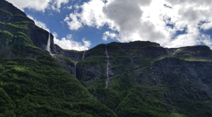 Photo of waterfall in Norway