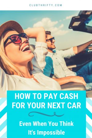 Think you can't pay cash for a car? Think again! Here are four simple steps that will help you pay cash for your next car. Enjoy!