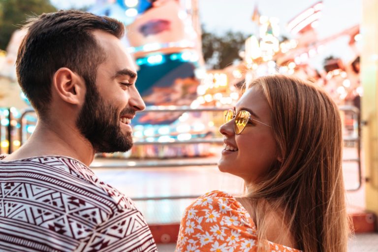 Prosper Personal Loan Review - picture of young couple gazing at each other