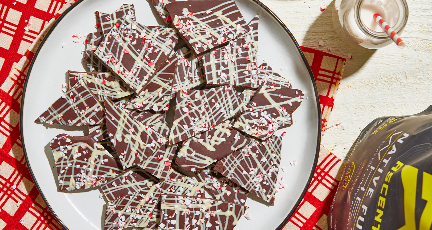 Christmas Protein Peppermint Bark Recipe