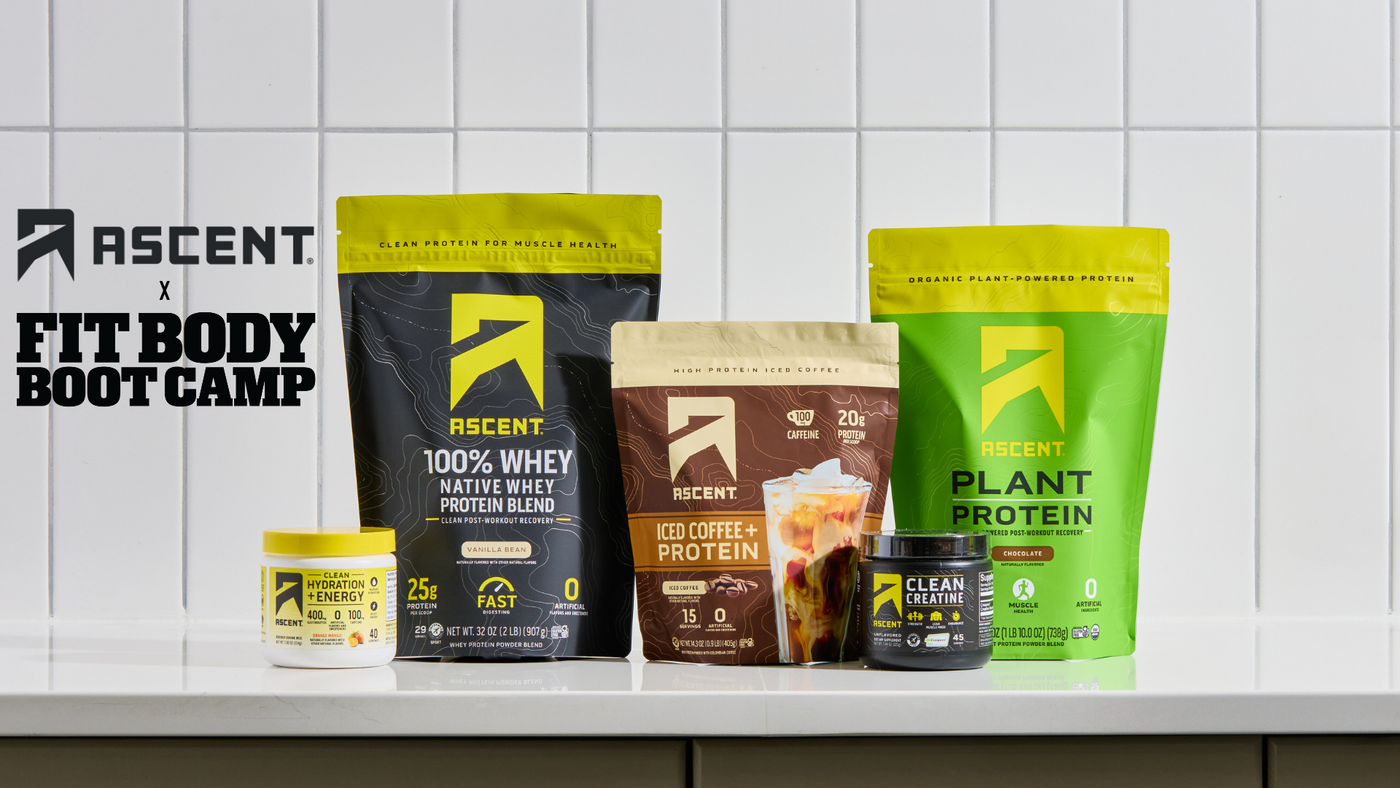 Ascent Becomes the Official Protein Powder Partner of Fit Body Boot Camp